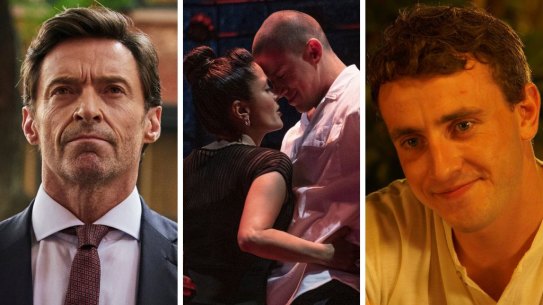 Movies to see in February include (from left) The Son, Magic Mike’s Last Dance and Aftersun.