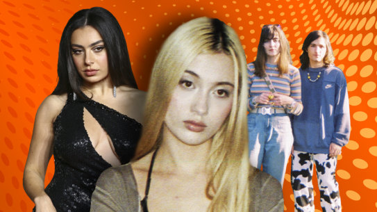Hyperpoppers: Charli XCX, Daine and Cookii.