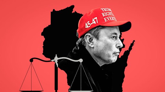 Musk in Wisconsin artwork