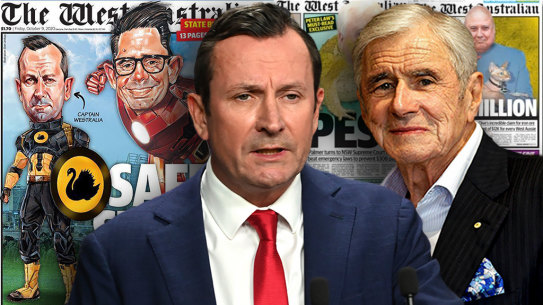 Texts between Seven West Media chair Kerry Stokes and WA Premier Mark McGowan have been revealed.