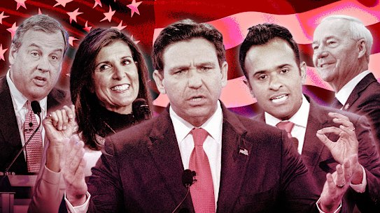 Trump’s Republican rivals.