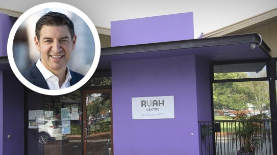 Homeless services provider Ruah has made an appeal to the State Administrative Tribunal over a planning decision by the City of Perth, led by Lord Mayor Basil Zempilas, to stop them moving a drop-in centre 200 metres from its current location in Northbridge.