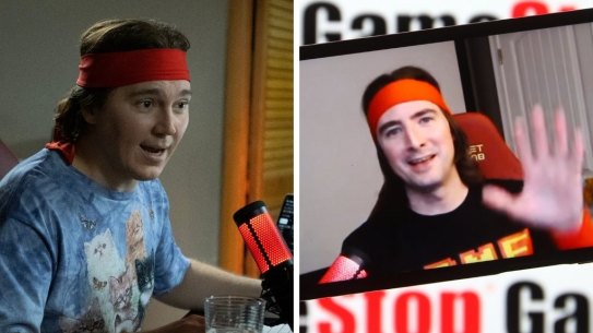 Paul Dano plays Keith Gill, aka Roaring Kitty, who made serious money and then disappeared from view.