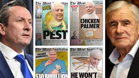 Stokes-owned newspaper The West Australian was a fierce critic.