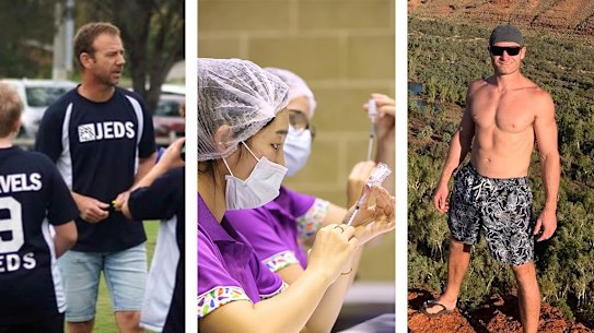 Perth’s anti-vaxxer community has emerged from exile.