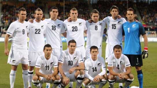 Change of name: The All Whites brand could be dropped by New Zealand Football. 