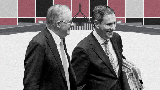  Anthony Albanese and Jim Chalmers.