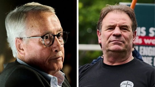 Cbus, chaired by Wayne Swan (right), was unable to demonstrate its controversial relationship with the CFMEU (pictured right, former Victorian CFMEU secretary John Setka) was in members’ best financial interest.