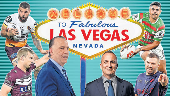 ARLC chairman Peter V’landys said television audiences for the NRL Las Vegas match will be key.