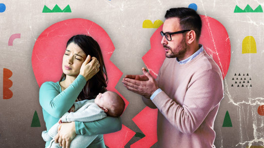 The transition to parenting can be a rocky time for couples.