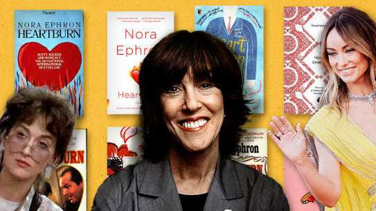 From Meryl Streep (left) to Olivia Wilde (right), the appetite for Heartburn by Nora Ephron (middle) remains strong.
