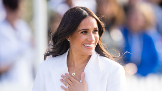 The Duchess of Sussex in April.