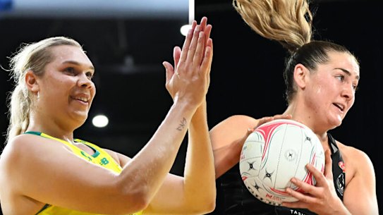 Donnell Wallam and Sophie Garbin