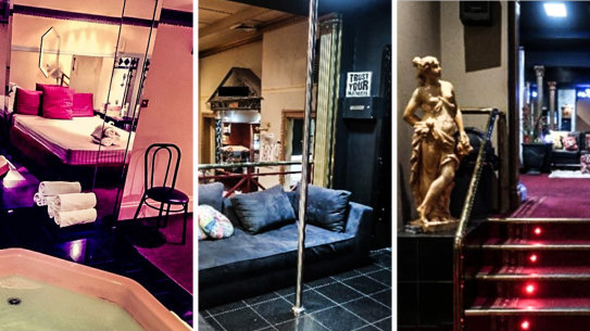 This brothel was operating as a rehab facility until a meth lab was discovered on the premises.