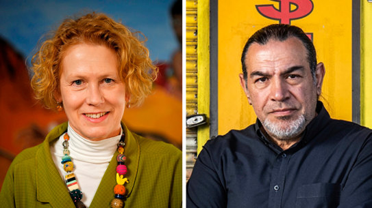 Liz Ann Macgregor and Khaled Sabsasi: “Knowing the artist as I do, I had every confidence ...”