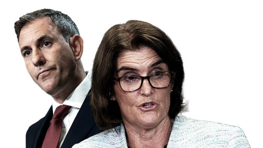 Treasurer Jim Chalmers and RBA Governor Michele Bullock.