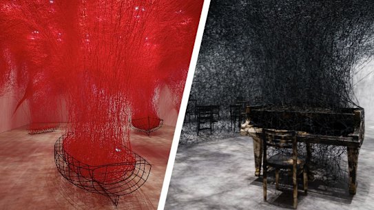 Chiharu Shiota: The Soul Trembles at QAGOMA Gallery of Modern Art.