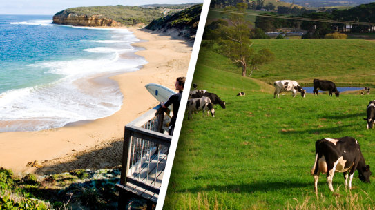 Tree changers and sea changers saw prices skyrocket in regional Victoria by as much as $421,000.