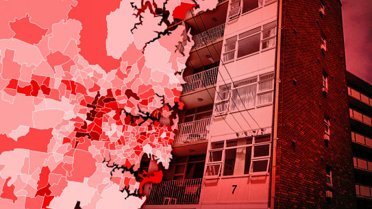 Empty homes by electricity use.