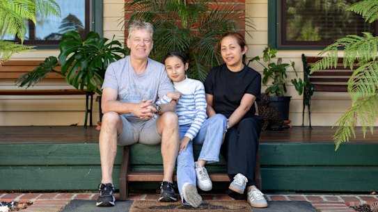 Bernhard Walther and wife Janette bought a house for the future for their 10-year-old daughter, Victoria. 