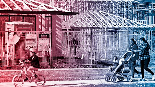 The survey found 67 per cent of young voters believe younger Australians who do not already own their own home will never be able to do so in their area.