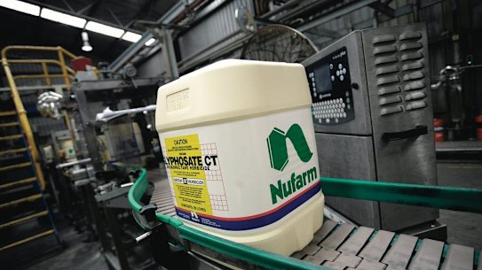 Australia's dry weather has cut demand for Nufarm's products.