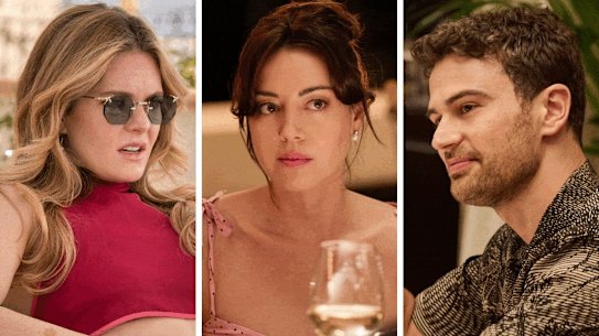 Characters from season two of The White Lotus.