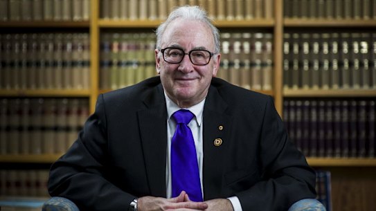 ACT Supreme Court chief justice Terence Higgins was to be the ACT's integrity commissioner.