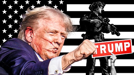 Donald trump was shot on Sunday.