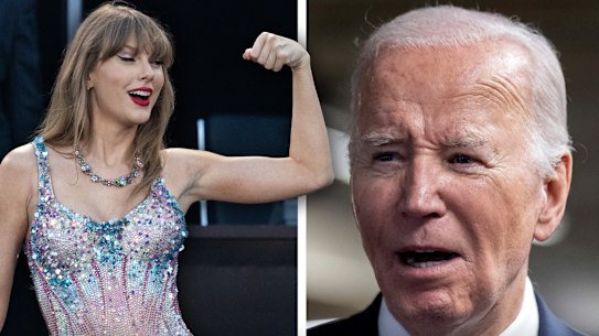 Taylor Swift and Joe Biden