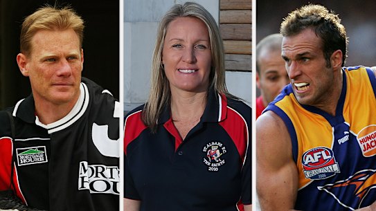 Nathan Burke, Debbie Lee and Chris Judd.