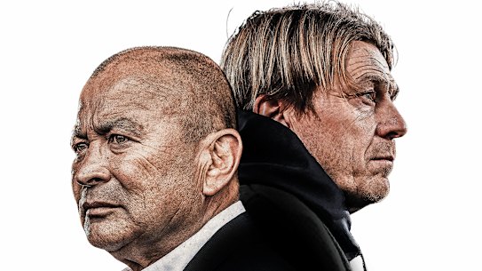 Eddie Jones and Tony Gustavsson i