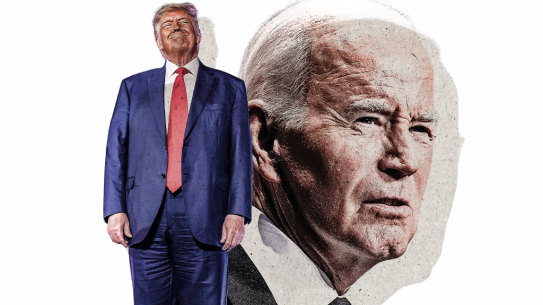 Former US president Donald Trump looks likely to have a rematch with incumbent Joe Biden next year.