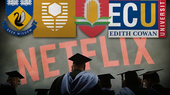 Netflix-like degrees could become a reality for WA universities looking to technology solutions over their funding crisis.