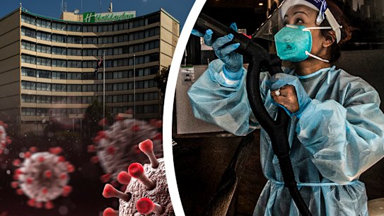 The Victorian government has been grappling with multiple leakages out of the hotel quarantine system. 