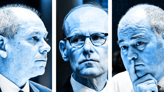 Westpac chief Peter King, ANZ chief Shayne Elliott and NAB chief Andrew Irvine will hand down their full-year results this week.