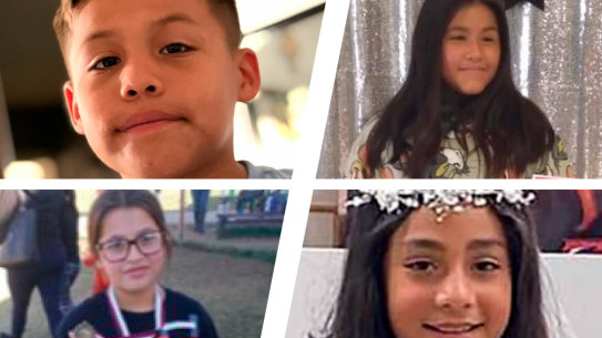 Two sets of 10-year-old cousins are among the deceased. Jayce Camelo Luevanos as well as Jaliah Silguero (L) and Annabelle Rodriguez and Jacklyn Cazares (R) were all killed in the Robb Elementary School massacre.