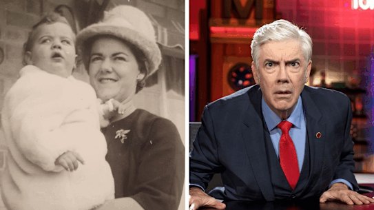 Shaun Micallef, Atong Atem, Damon Herriman, William McKenna, Meyne Wyatt and Hannah Kent with their mothers.