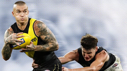 Dustin Martin can’t be tackled