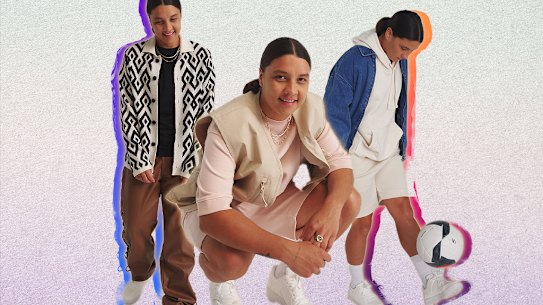 Australian soccer player and Matilda’s captain Sam Kerr says comfort is key when getting dressed.