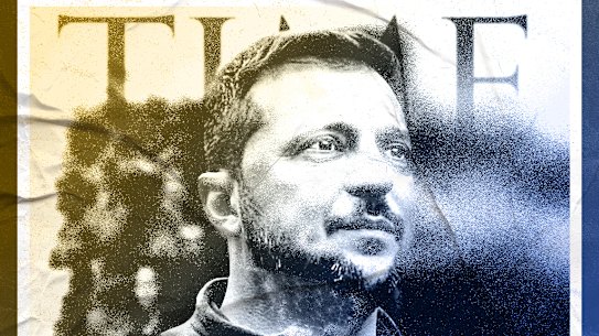 Volodymyr Zelensky, the 2022 Time Person of the Year, is facing wavering support domestically and with his international allies.