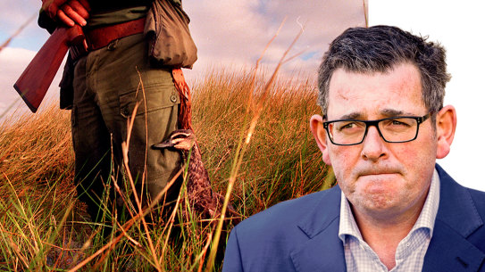 Duck hunting is a perennial issue for Premier Daniel Andrews.