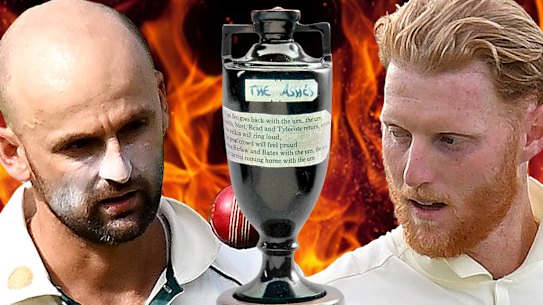 Nathan Lyon and Ben Stokes.
