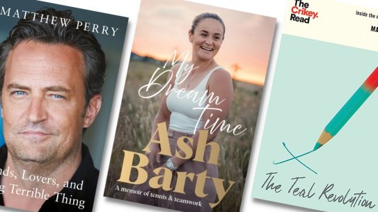 Books to read this week include memoirs by Matthew Perry and Ash Barty, plus Margot Saville on The Teal Revolution.