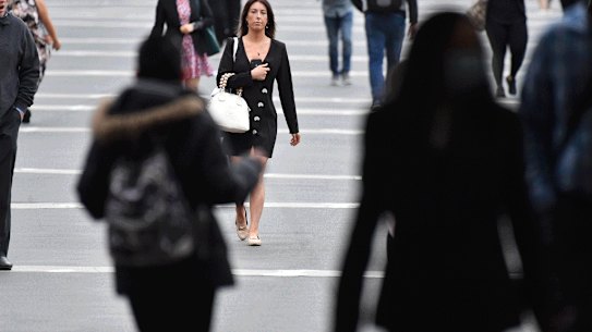 Workers returning to the office