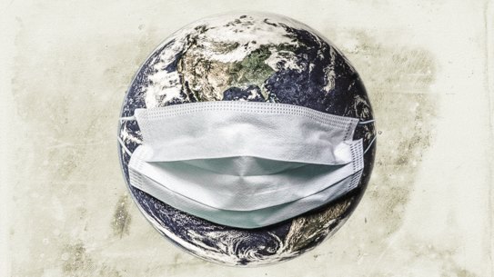 Does the rise of Delta mark a new phase for the pandemic? Artwork by Stephen Kiprillis.