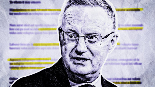 RBA governor Philip Lowe