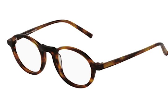 Fashionable frames ... Oscar Wylee 'Harper' frames *including prescription lens, $98. Available at: www.oscarwylee.com.au