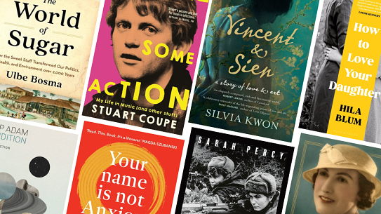 Composite book graphic