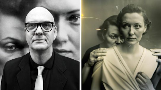 Boris Eldagsen and his controversial AI-generated image, The Electrician.